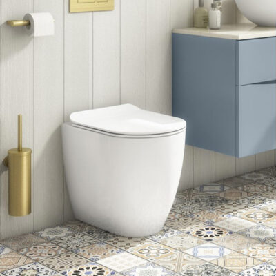 Crosswater Glide II Back to Wall Rimless Toilet & Soft Close Seat