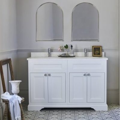 Burlington 1300 Vanity with Worktop and Twin Basins