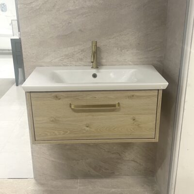Ex-Display Crosswater Arena 700 Console Vanity Unit, 750 Basin, MPRO Basin Tap & Waste