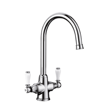 Blanco Vicus Twin Lever Kitchen Mixer Tap - Image 2