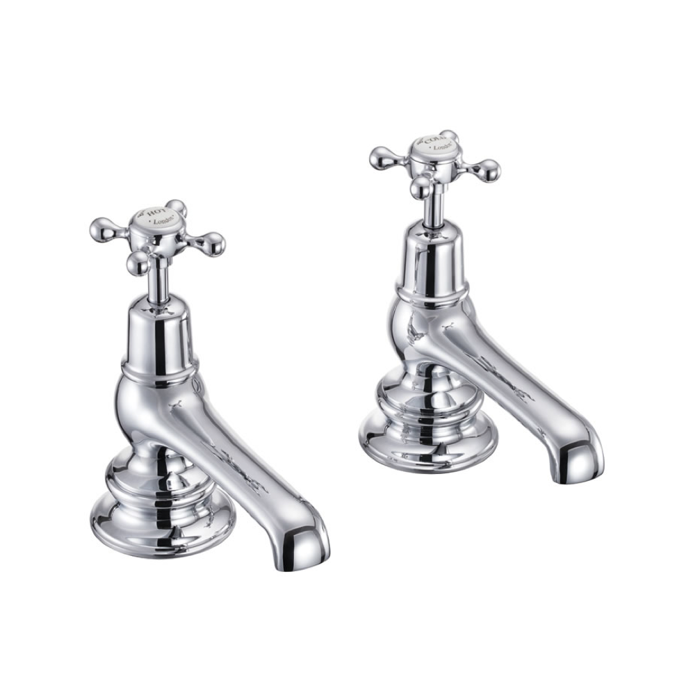 Burlington Claremont Bath Pillar Taps - Image 2