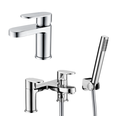 Bayham Basin Mixer & Bath Shower Mixer Pack