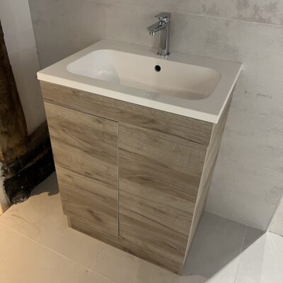 Ex-Display Two Door 610mm Vanity Unit with One Tap Hole Basin